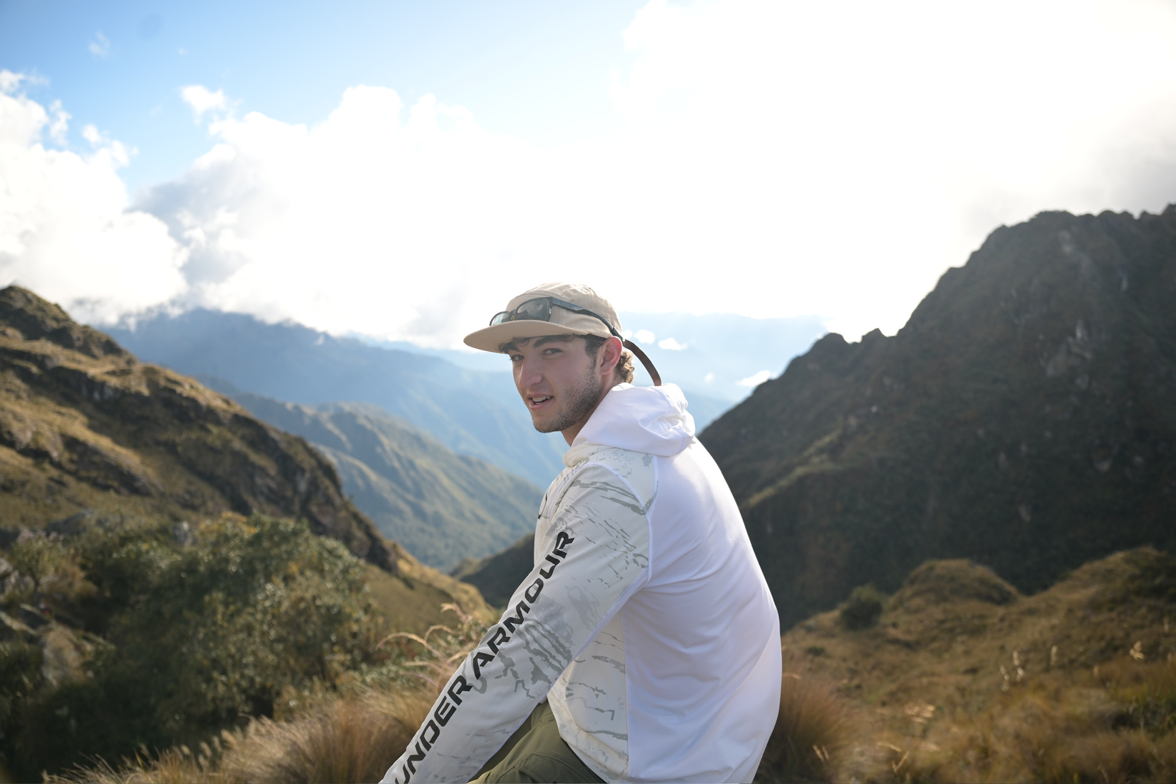 Hiking near Machu Picchu